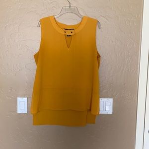 Yellow work shirt/shell